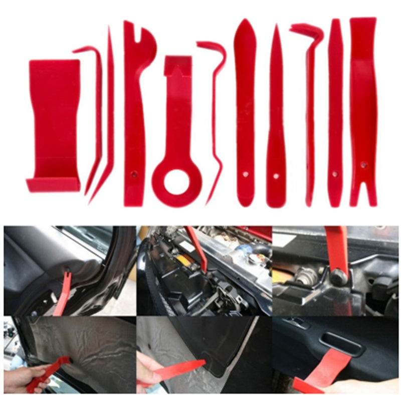 11 12PCS Plastic Car Disassembly Tools DVD Stereo Refit Kits