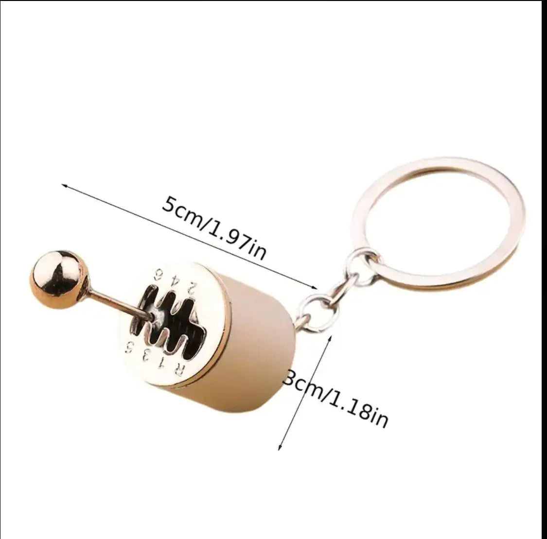 Car Gearbox Keychain