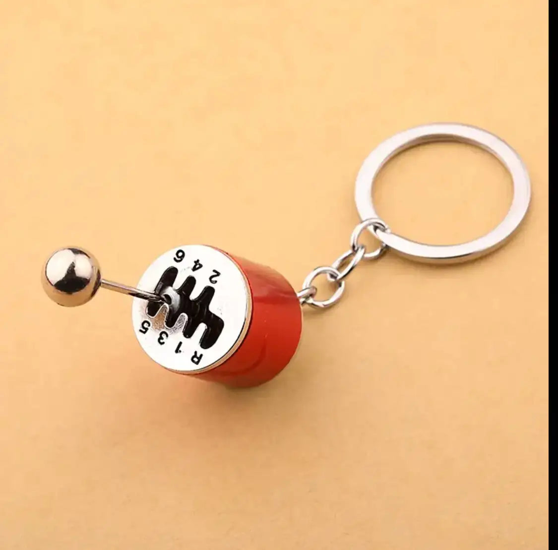 Car Gearbox Keychain