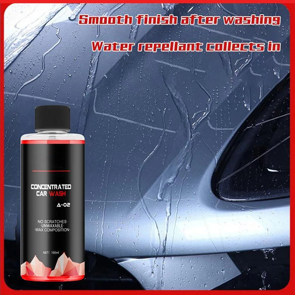 100ML Car Shampoo High Concentration Car Accessories Detailing Wash Super Foam Cleaner Multifunctional Car Maintenance Supplies